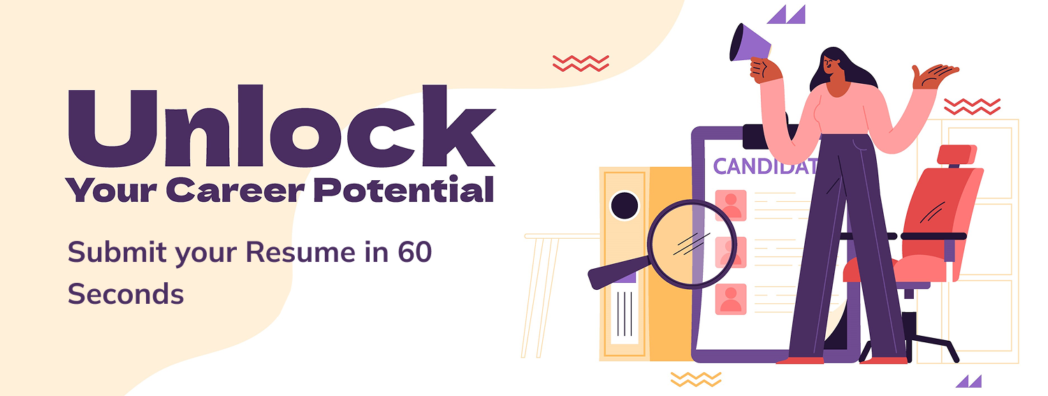 Support representative helping a job seeker